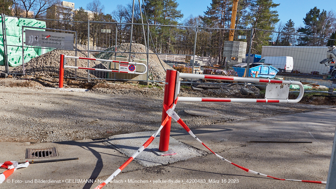 16.03.2023 - Haus für Kinder in der Quiddestraße 3 in Neuperlach